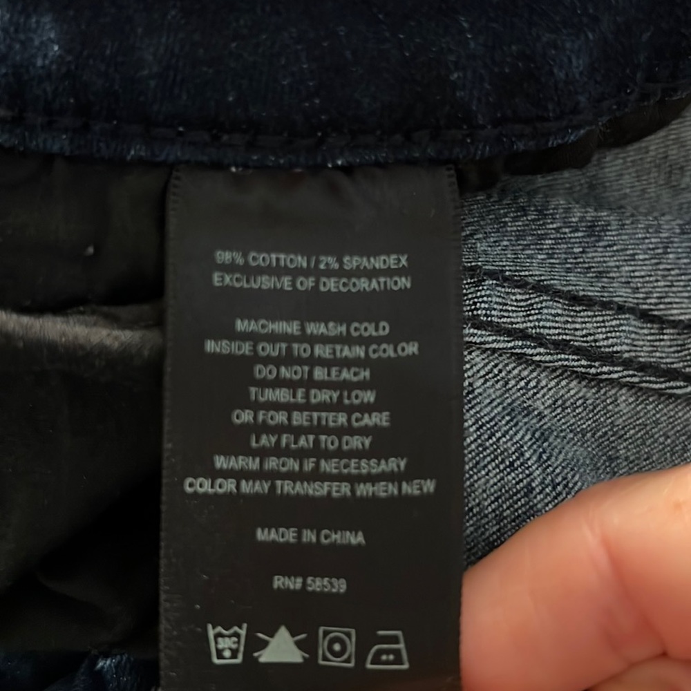 Kut From the Kloth Denim Capris Size 8 - Picture 7 of 7